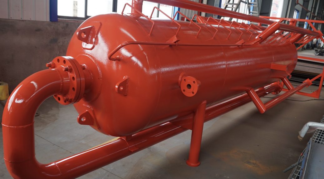 Mud gas separator